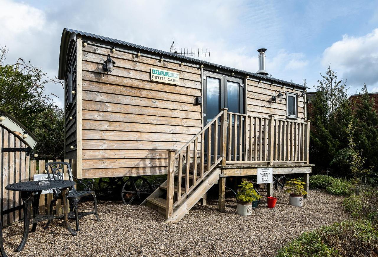 The Little John Petite Cosy Log Cabin - Sleeps 2, Great For Romantic Breaks, Couples, Single Guests, Near Sherwood Forest At Fairview Farm, Nottingham Set In 88 Acres Blidworth Экстерьер фото